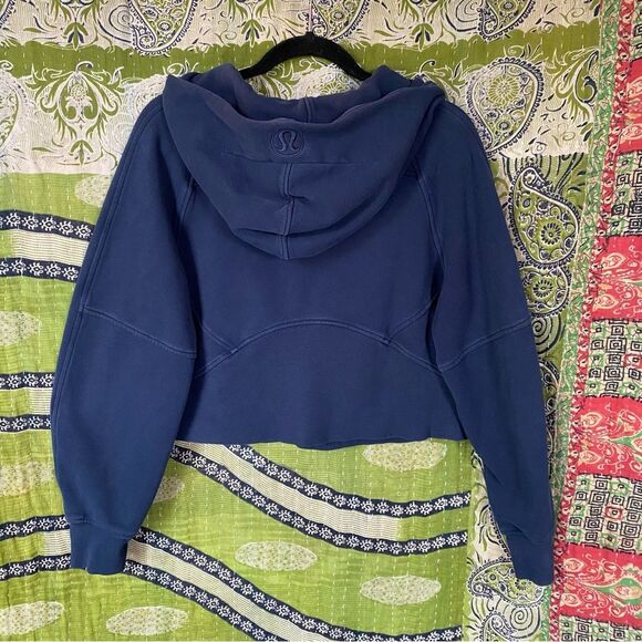 Lululemon Night Sea Scuba Oversized Half-Zip Hoodie Size Extra Small/ Small - Picture 12 of 16